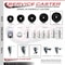 Service Caster 6 Inch Phenolic Wheel Swivel 34 Inch Threaded Stem Caster with Brake SCC SCC-TS20S615-PHS-TLB-34212 - alternate 2